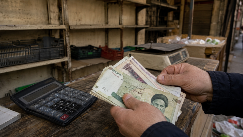Rialul iranian a coborât la un nou minim istoric