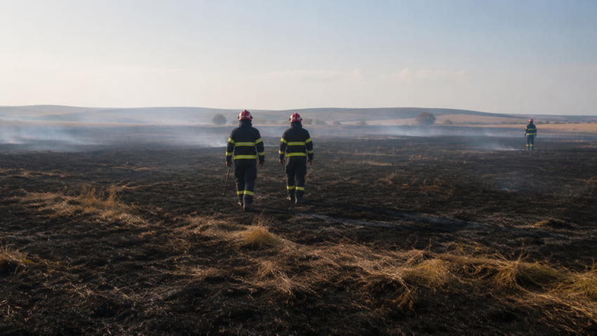 Douăzeci de incendii au fost înregistrate într-o singură zi în Dolj