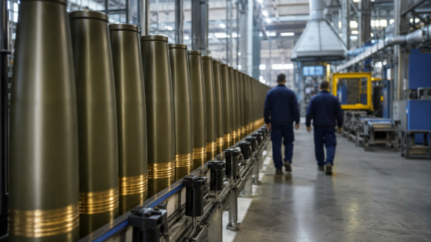 România vrea să producă muniție NATO de 155 de milimetri