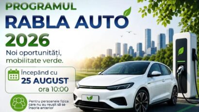 Se reiau înscrierile pentru Programul Rabla Auto 2026