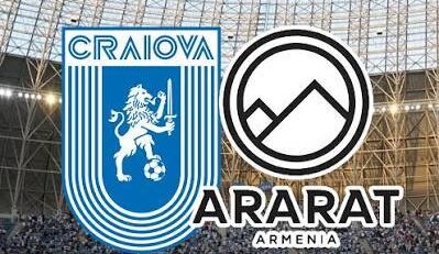 Brigăzi din Scoția, respectiv Lituania, vor arbitra meciurile dintre Universitatea Craiova și Ararat-Armenia Erevan
