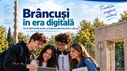 Târgu-Jiu/Proiectul ”Brâncuși în era digitală”, o colaborare ADER-CNA