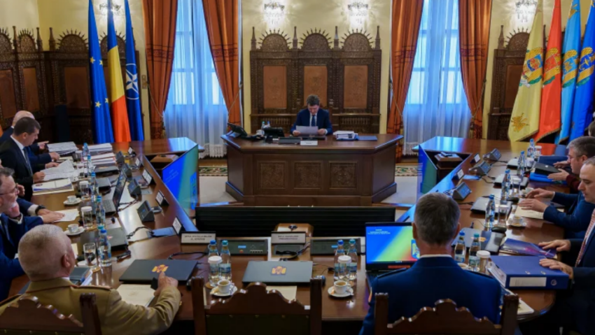 S-a încheiat ședința Consiliului Suprem de Apărare a Țării