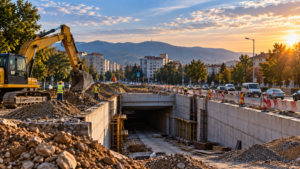 Încep lucrările la pasajul subteran din zona Parâng, în Târgu Jiu. Traficul va fi modificat