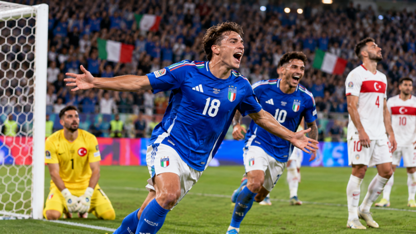Italia a învins Turcia în Liga Națiunilor