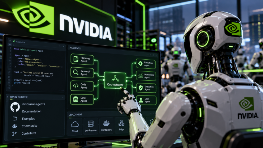 NVIDIA lansează o platformă open-source pentru controlul agenților AI