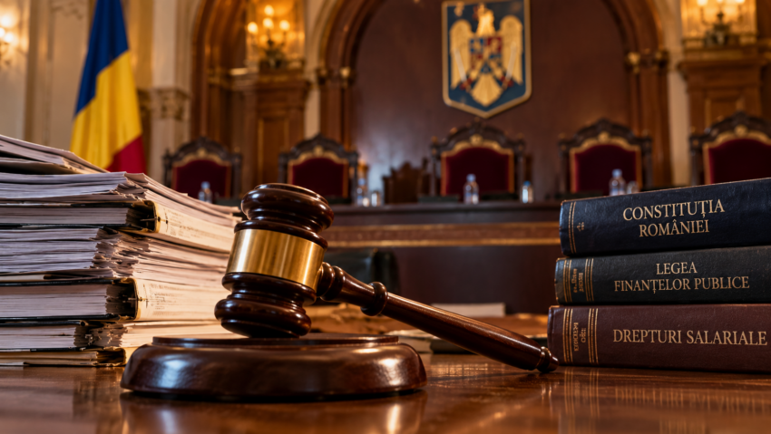 CCR discută conflictul dintre Guvern și ÎCCJ privind plata a 4,8 miliarde de lei către magistrați