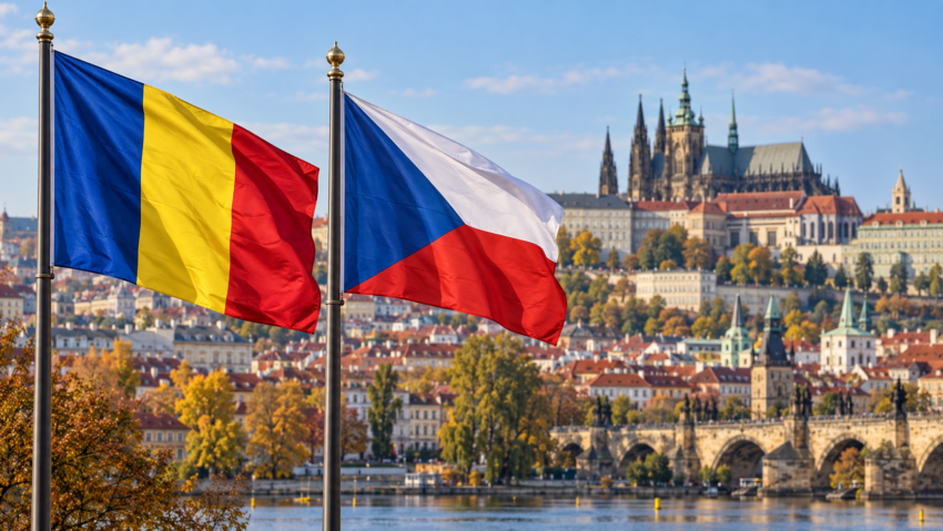 Nicușor Dan merge astăzi la Praga. Securitatea Europei și investițiile, pe agenda discuțiilor