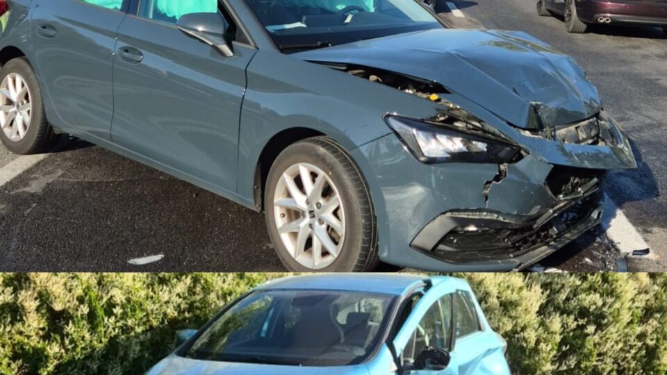 Accident în Craiova, după ce un șofer nu ar fi respectat indicatorul „STOP”. Trei persoane au ajuns la spital