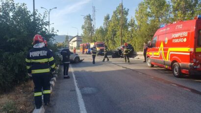 Mehedinți: Circulație blocată pe DN 6, zona Gară Orșova.