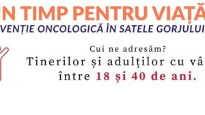 Gorj: Acțiune de prevenție oncologică în comuna Țânțăreni