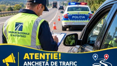 Anchete de circulație Origine–Destinație pe drumurile din administrarea DRDP Craiova