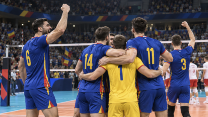 România s-a calificat în sferturile EuroVolley