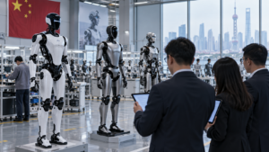 China încetinește valul listărilor bursiere ale companiilor de roboți umanoizi