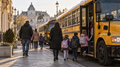 Transportul școlar gratuit este extins la două colegii din Craiova