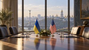Zelenski a discutat la Kiev cu emisarii americani. Urmează consultări cu partenerii europeni