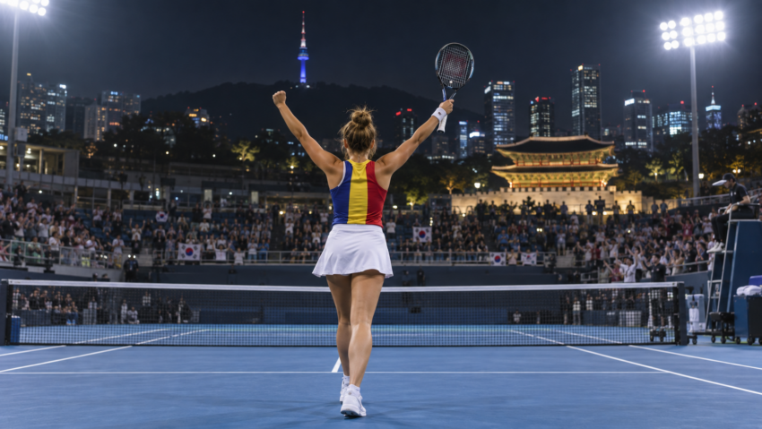 Gabriela Ruse a învins-o categoric pe Eva Lys la Korea Open
