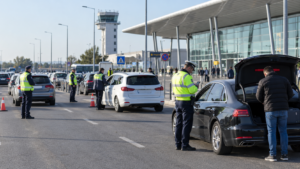 Amplă acțiune de control în zona Aeroportului Craiova