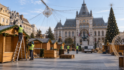 Craiova vrea din nou titlul pentru cel mai frumos Târg de Crăciun
