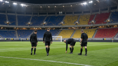 Un arbitru ceh va conduce partida Suedia–România