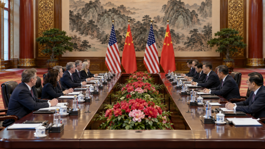 Donald Trump și Xi Jinping discută despre comerț și inteligență artificială