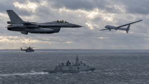 NATO a doborât o dronă cu explozibil deasupra Lituaniei