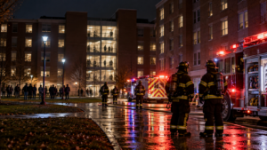 Incendiu într-un cămin studențesc din Cluj-Napoca