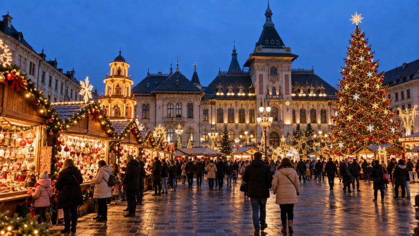 Aproape 30.000 de euro pentru promovarea Târgului de Crăciun din Craiova
