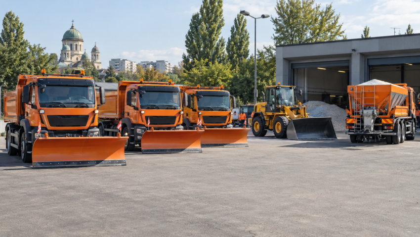 Craiova pregătește închirierea utilajelor pentru deszăpezire