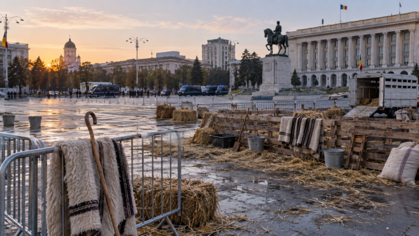Guvernul anunță măsuri după protestul violent al crescătorilor de animale