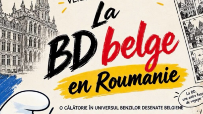 Expoziție de bandă desenată belgiană la Craiova. Ambasadorul Belgiei, invitat special la vernisaj