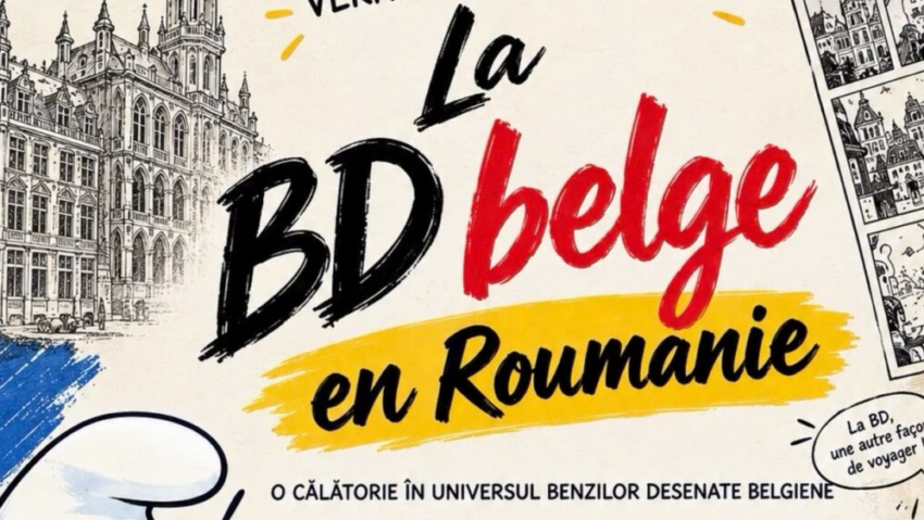 Expoziție de bandă desenată belgiană la Craiova. Ambasadorul Belgiei, invitat special la vernisaj