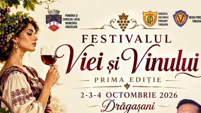 Vâlcea: Prima ediție a Festivalului Viei și Vinului, la Drăgășani