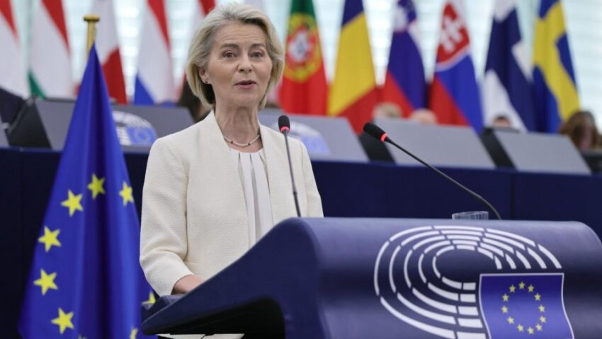 Ursula von der Leyen, discurs despre starea Uniunii Europene: ”Europa trebuie să-și decidă singură viitorul”
