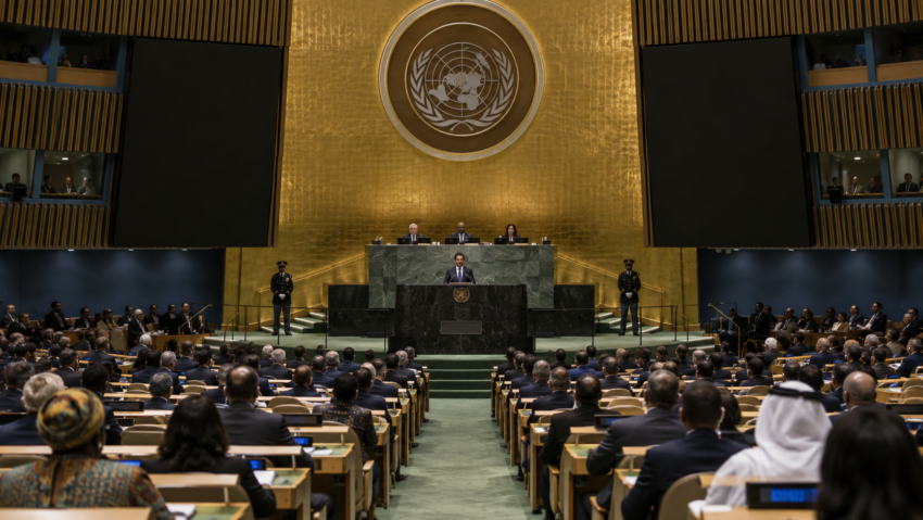Donald Trump se adresează Adunării Generale ONU