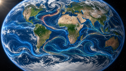 Cercetătorii au cartografiat „conversația” întârziată dintre oceanele lumii