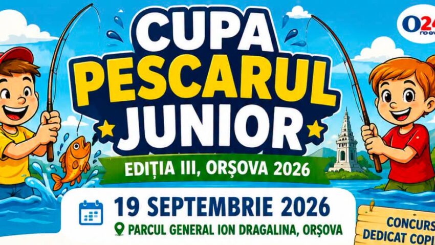 Mehedinți: Cupa „Pescarul Junior” revine la Orșova