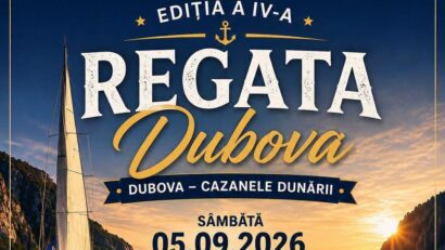 Mehedinți: Spectacol pe apele Dunării, la Dubova