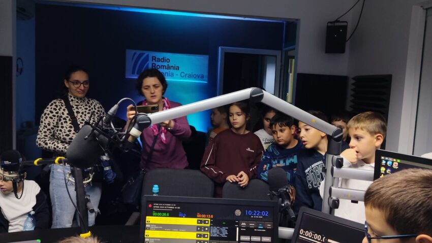 Musafiri curioși la Radio Oltenia Craiova
