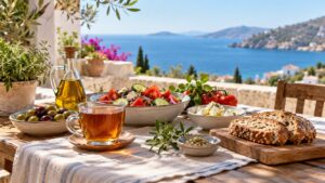 Ceaiul după prânz, o opțiune simplă într-un stil de viață mediteranean