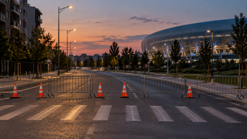 Restricții de circulație în Craiova, pe 15 octombrie, pentru meciul Universitatea Craiova – Getafe CF. Ce străzi vor fi închise