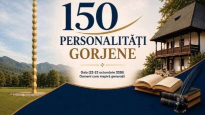 Gorj: Gala „150 de Personalități Gorjene” la Târgu Jiu