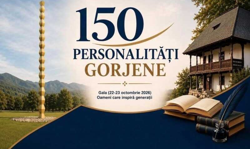 Gorj: Gala „150 de Personalități Gorjene” la Târgu Jiu