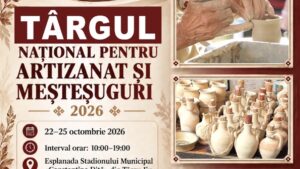 Gorj: La Târgu Jiu va avea loc Târgul Național pentru Artizanat și Meșteșuguri