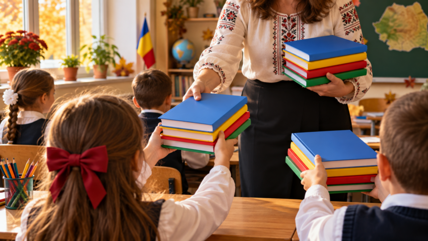 Au început să ajungă cărțile la elevii din Dolj: peste 5.300 de copii, incluși în „Viitorul se citește”