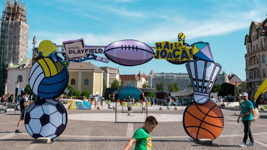 Peste 50.000 de oameni au făcut mișcare prin joacă la Urban Playfield 2026