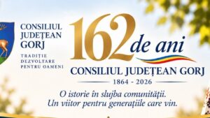 Consiliul Județean Gorj marchează 162 de ani de la înființare