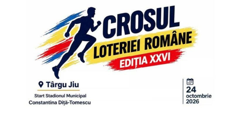 Premii în valoare de 30.000 de euro la Crosul Loteriei Române de la Târgu Jiu