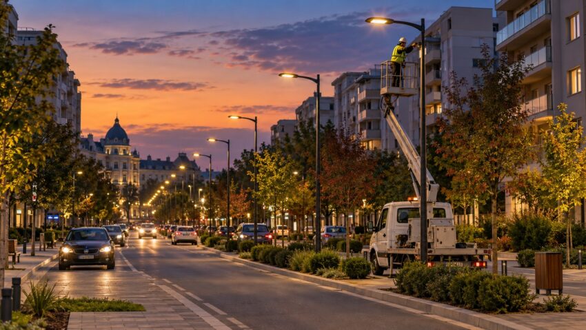 Două oferte pentru iluminatul public din Craiova; contractul poate ajunge la 138,9 milioane de lei