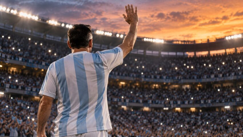 Messi le mulțumește fanilor după ultimul meci pentru Argentina